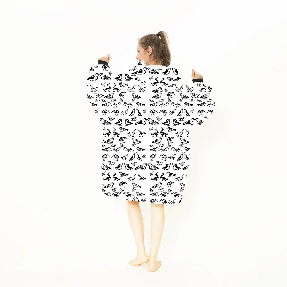 The Super Soft Oodie — Cozy Sherpa Blanket Hoodie