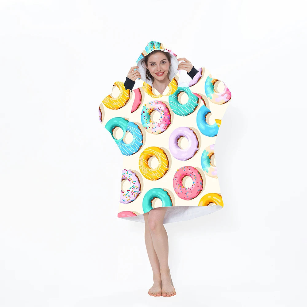 The Classic Oodie — Sherpa Hoodie Blanket