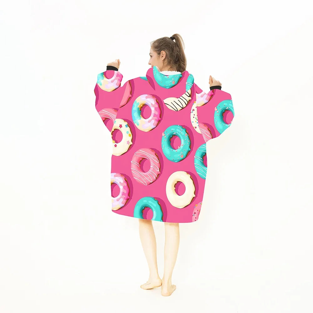 The Ultra-Plush Oodie — Premium Wearable Fleece Blanket