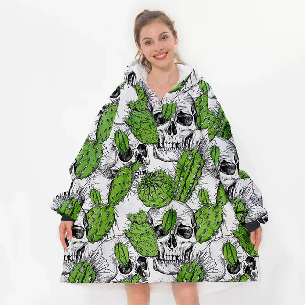 The Ultra-Plush Oodie — Premium Wearable Fleece Blanket