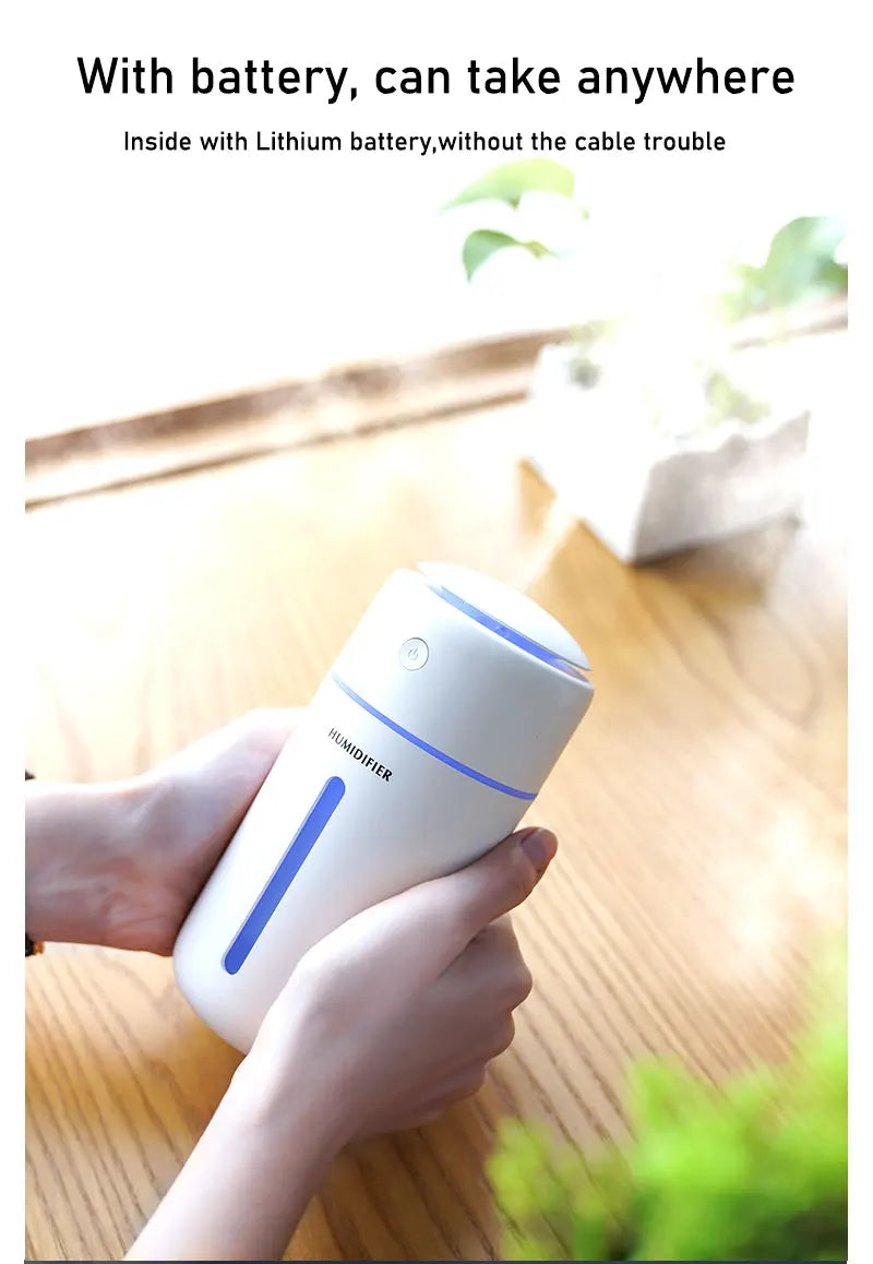 New Product Kids Baby Cute Mini  Aromatherapy Diffuser Essential Oil Ultrasonic Humidifier