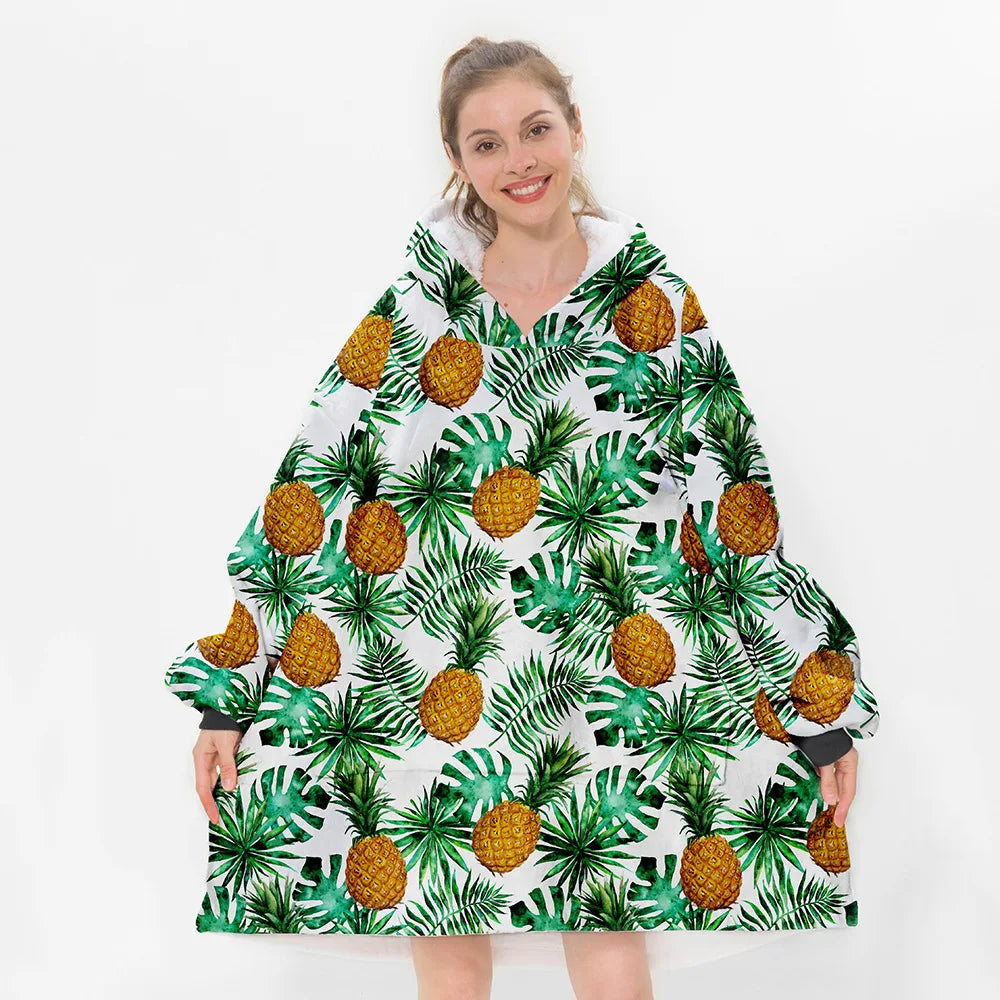 The Ultra-Plush Oodie — Premium Wearable Fleece Blanket