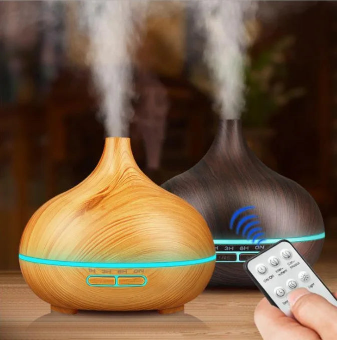Creative Home Mini Ultrasonic Aromatherapy Humidifier Diffuser Plastic Design USB Powered Low Noise 0.5-1L Capacity 2-8 Hours