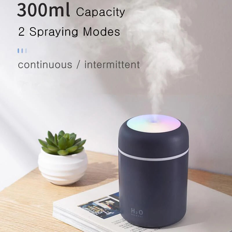 Wholesale Gift USB Aroma Diffuser LED Night Light Electric Essential Oil Diffuser Aromatherapy Bedroom Air Humidifier Ultrasonic