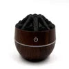 New Charcoal Humidifier USB Home Office Car Desktop Mini Silent Fog Flame Humidifier