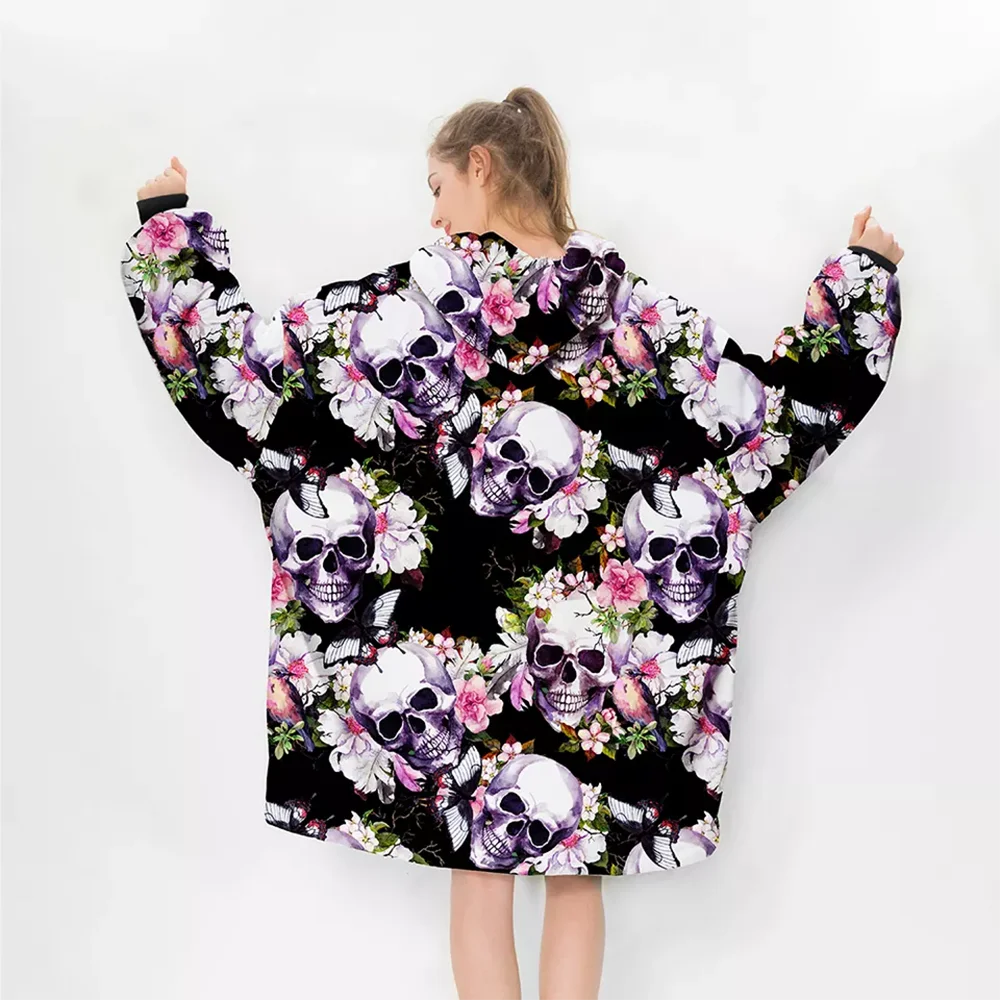 The Ultra-Plush Oodie — Premium Wearable Fleece Blanket