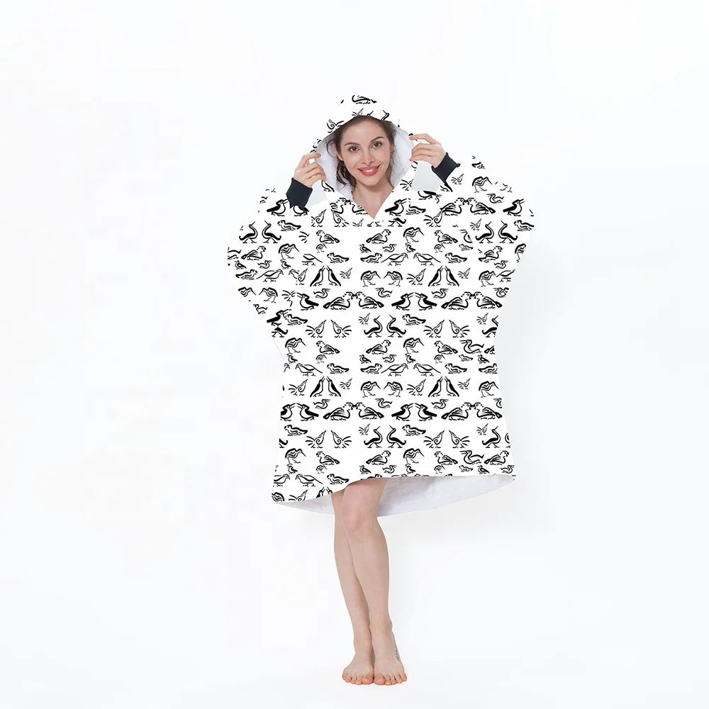 The Super Soft Oodie — Cozy Sherpa Blanket Hoodie