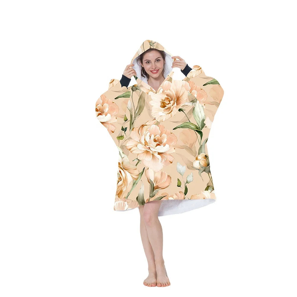 The Classic Oodie — Sherpa Hoodie Blanket