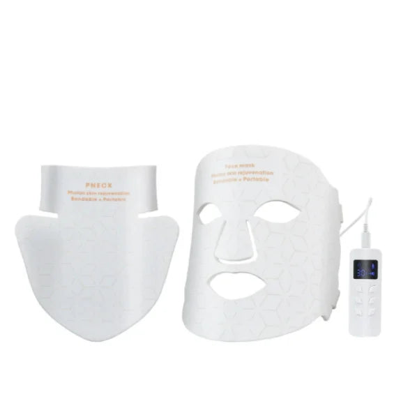 Wholesale OEM Led Facial Mask Silicone Red Light Therapy Face Mask With Custom Logo