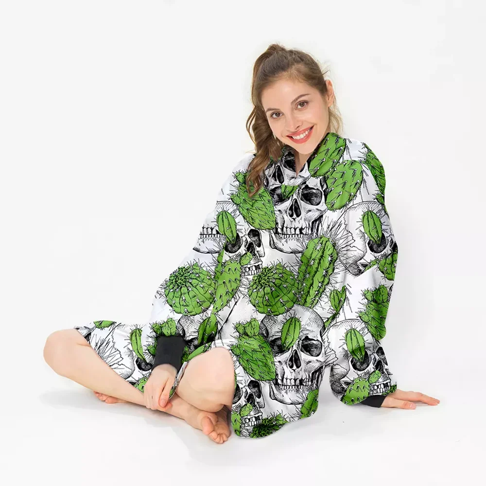 The Ultra-Plush Oodie — Premium Wearable Fleece Blanket